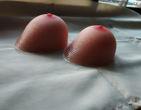 Silicone Breast Forms Pair For 42 Bra  - 42
