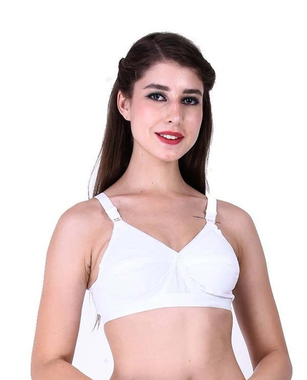 Mastectomy Cancer Pocket Bra With One Microfiber Filled Adjustable Pad  - 42
