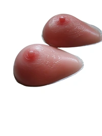 Silicone Breast Forms Pair For 42 Bra  - 42