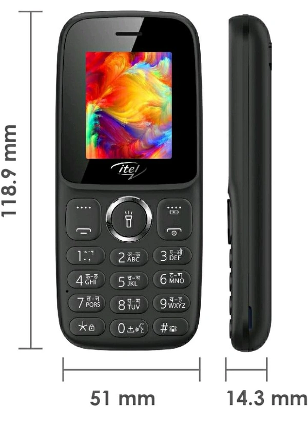 Itel U30 Keypad Mobile - Blue