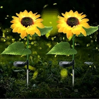 Sunflower Solar light  - Yellow