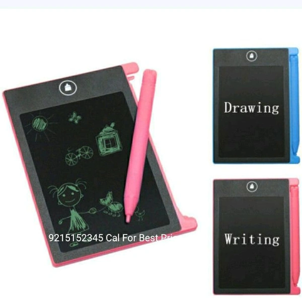 Ruffpad 8.5E Re-Writable LCD Writing Pad with Screen 21.5cm (8.5-inch) for Drawing, Playing, Handwriting Gifts for Kids & Adults, India's first notepad to save and share your child's first creatives via Ruffpad app on your Smartphone(Black)6K+ bought in past month