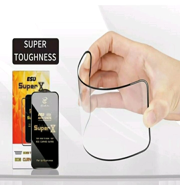 Sizuka Vivo Y17s - TS-X-Q10 Screen Guard Glass Premium Edge to Edge Super X Tempered Glass Screen Protector   - Black