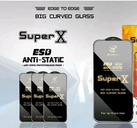 Sizuka Vivo Y17s - TS-X-Q10 Screen Guard Glass Premium Edge to Edge Super X Tempered Glass Screen Protector   - Black