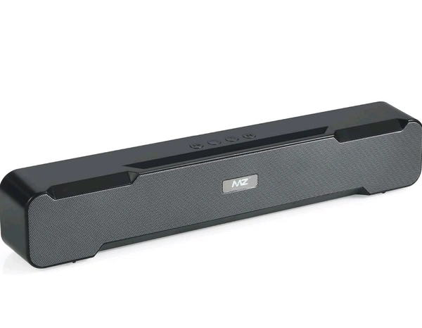 Mz  M51 (Portable Home TV SOUNDBAR) Dynamic Thunder Sound 2400mAh Battery 10 W Soundbar - Black