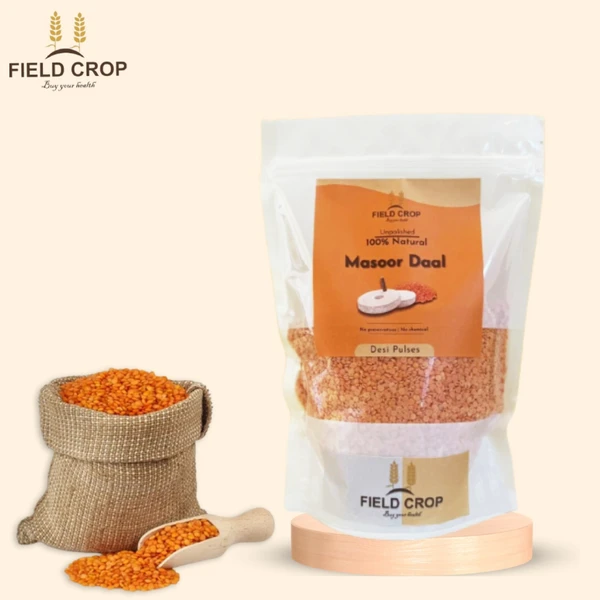 Unpolished Masoor Dal-500gm - 500 Gm