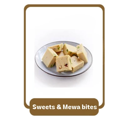 Sweets And Mewa Bites