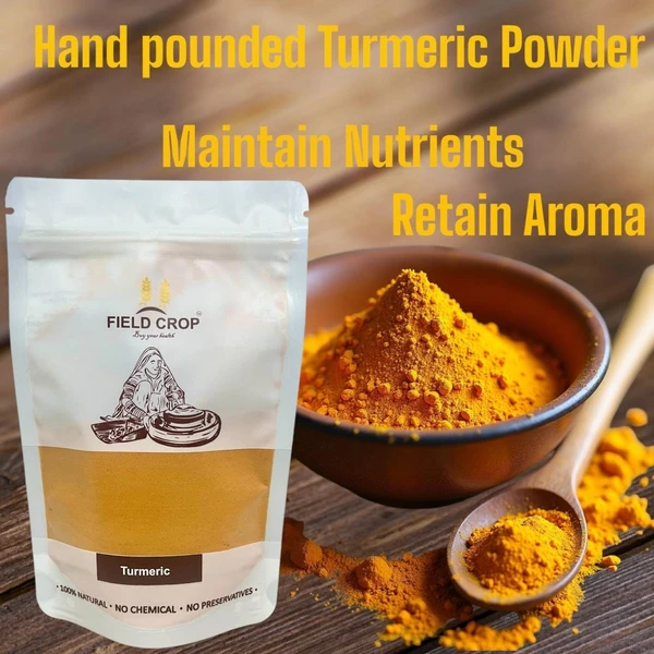 Handpounded Turmeric Powder - 250 gm