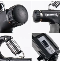 Adjustable Hand Griper Best Quality  - Black, Free
