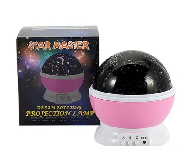 New Moon Star Projection Light Lamp 