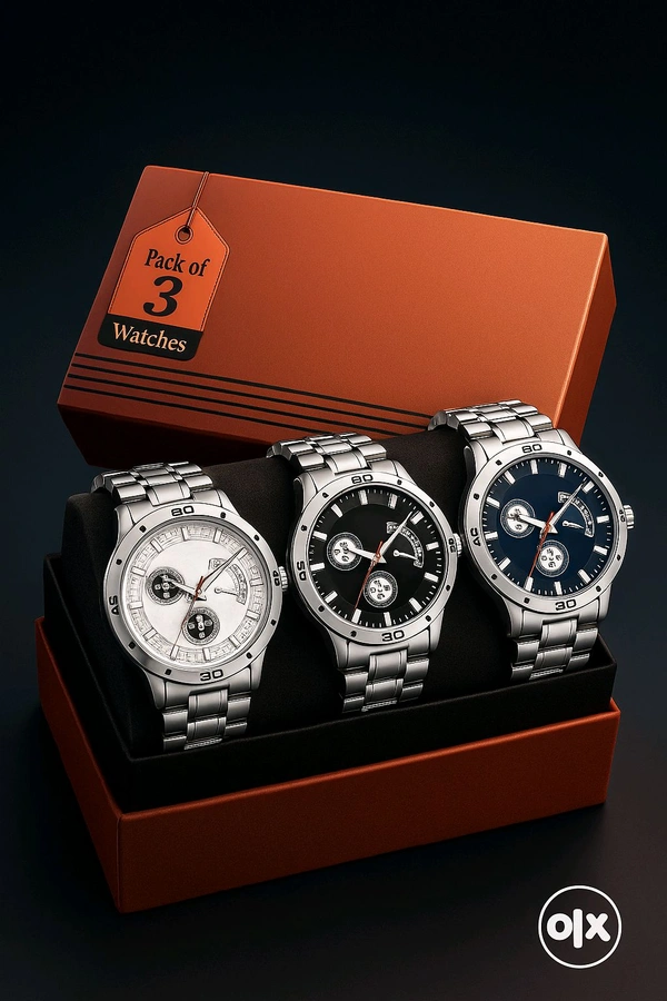 mens 3 combo watches  - Free