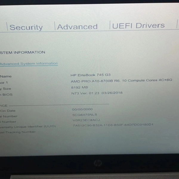 HP ELITEBOOK 745 G4 - 14.1"