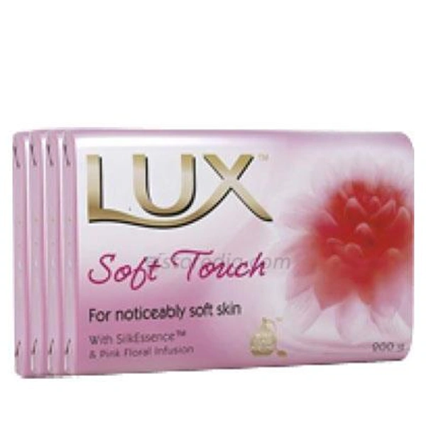 Lux Soft Glow Rose Bating  Soap  - 100g×4=400, 100gx4+1=5N
