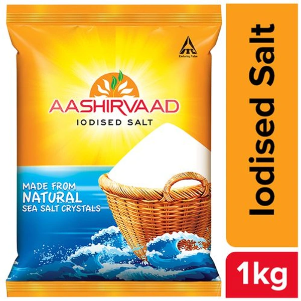 Aashirvaad Iodised Salt - 1kg
