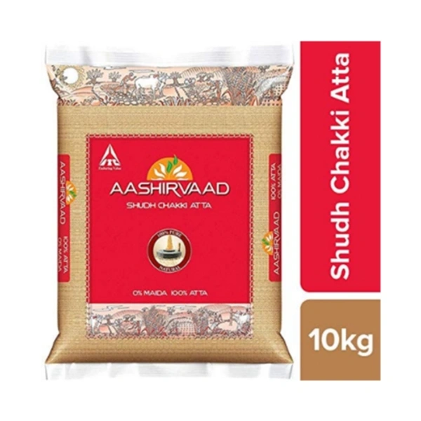 Ashirwad Chakki Atta - 10kg
