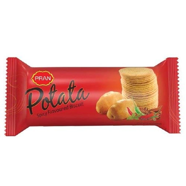 Pran Potata Spicy Biscuit - 100g