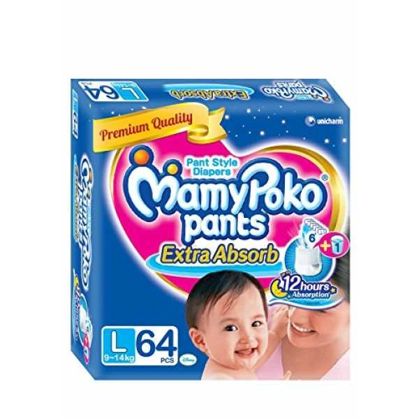 Mamy Poko Pants Disposable Diaper - 4pc