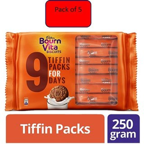 Cadbury  Bourn Vita Biscuits Tiffin Pack - 250g