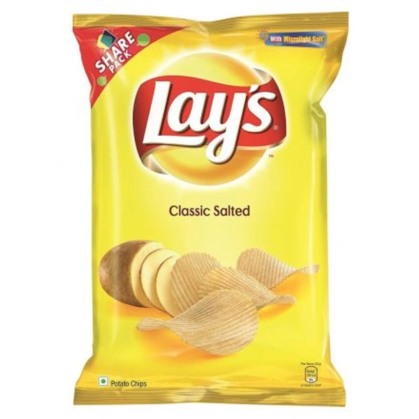 Lays Potato Chips - Classic Salted Flavour