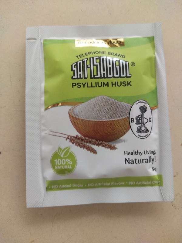 Telephone Sat-isabgol Psyllium Husk Chilka - 5g sachet