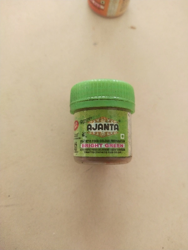Ajanta Food Color - Bright Green , 10g