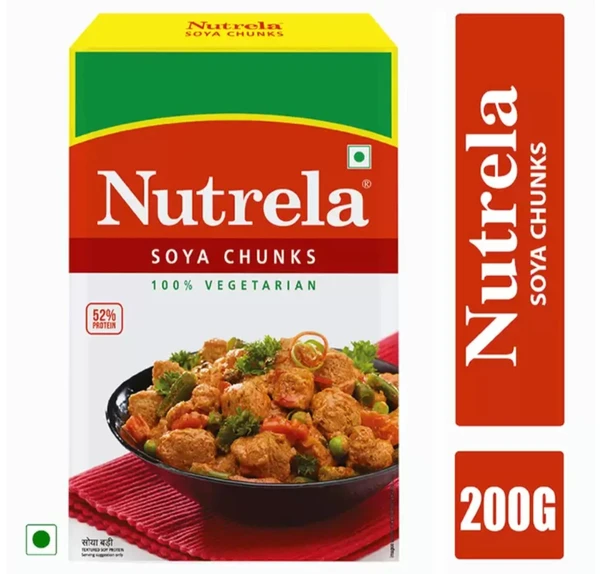 Nutrela SoyaBean Badi Chunks 200gm