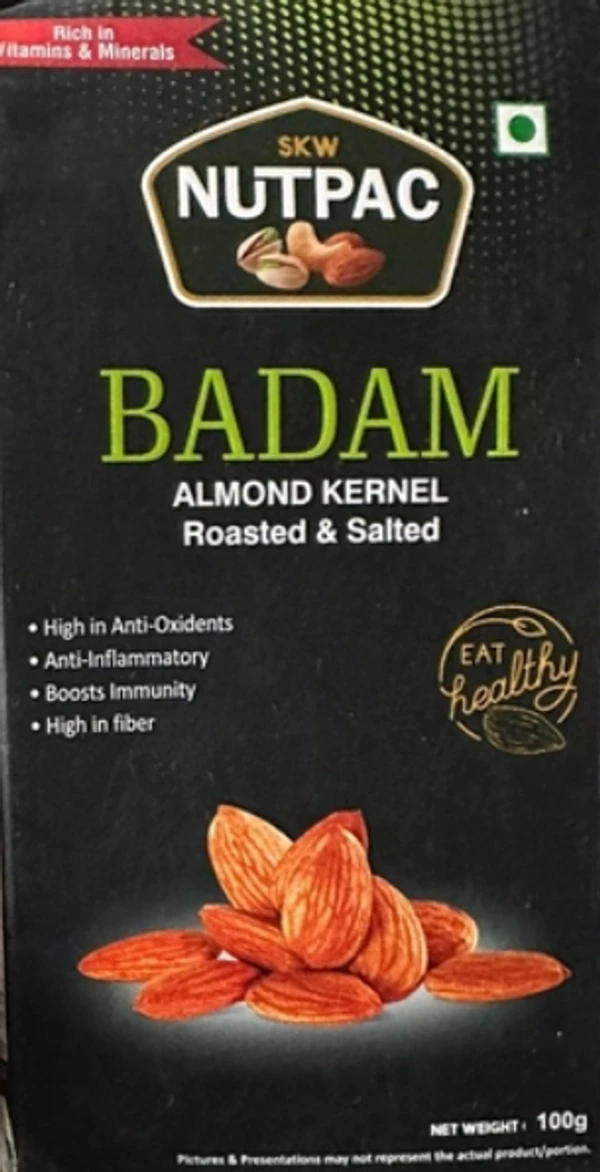 NutPack Roasted Bidam [Buy 1 To Get 1 Free] - 100 GM