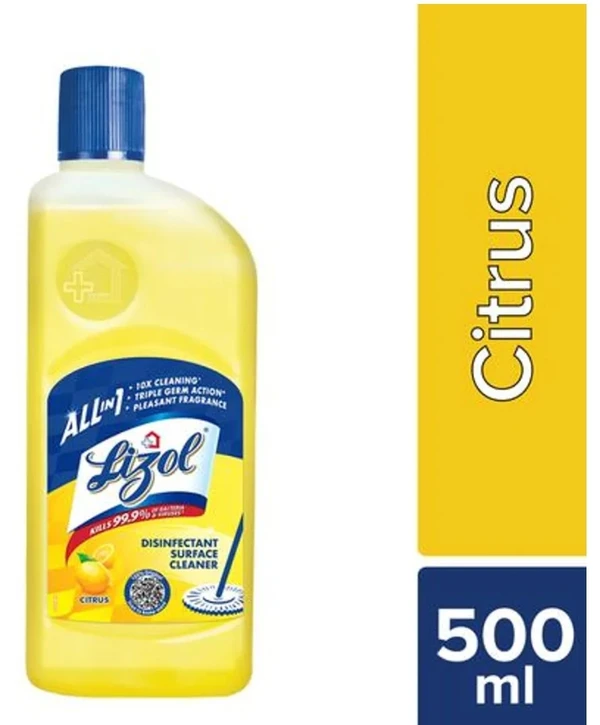 Lizol Citrus DisinFectant Surface Cleaner 500ml