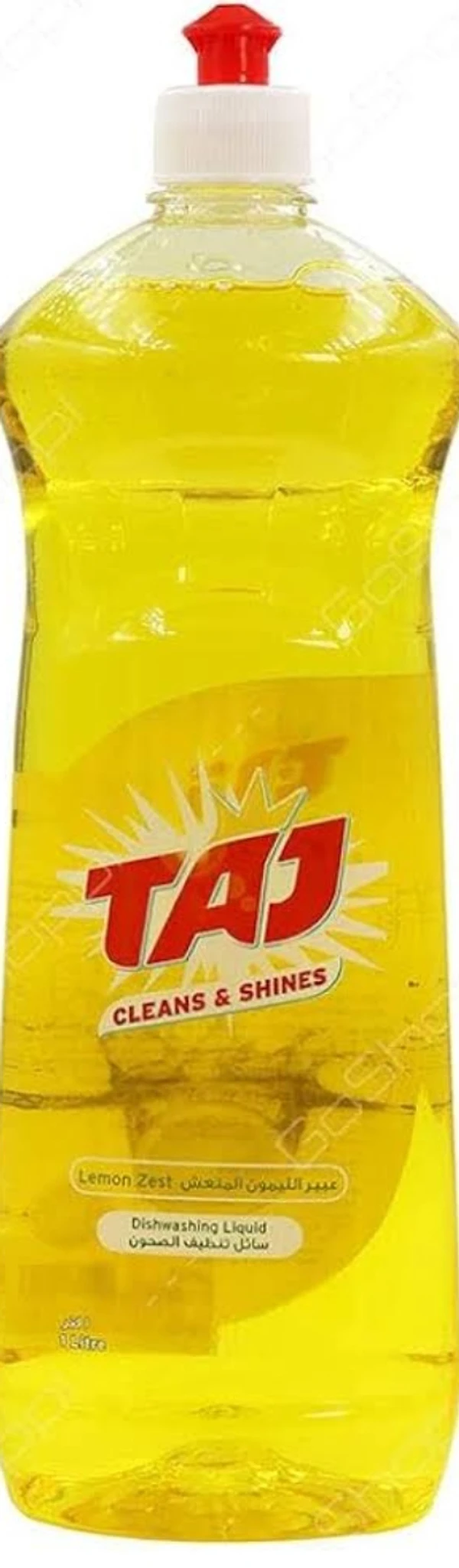 Taj Liquid Dishwash 1Ltr (yellow) [Buy 1 To Get 1 Free]