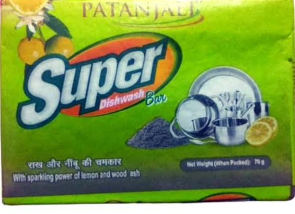 Patanjali Super Dishwash Bar 70gm