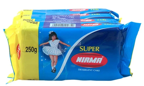 Super Nirma Ditergent Sabun Pack [4×250gm] [Save ₹10]