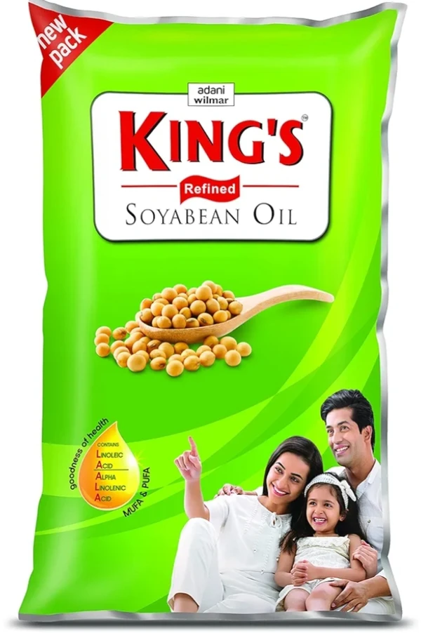 King's Soyabean Oil 900gm