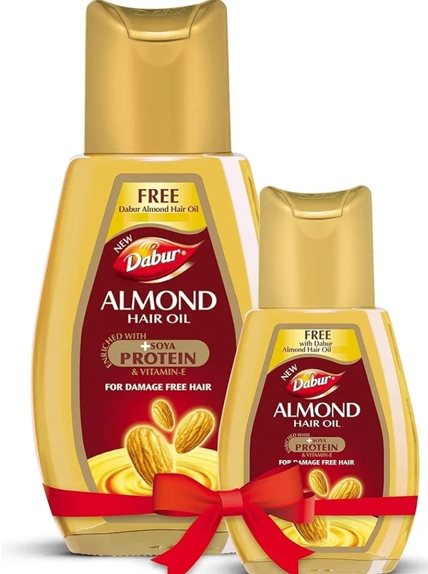 Dabur Almond Hairoil 500ml [Free 200ml Dabur Almod Hairoil ₹138*/-]