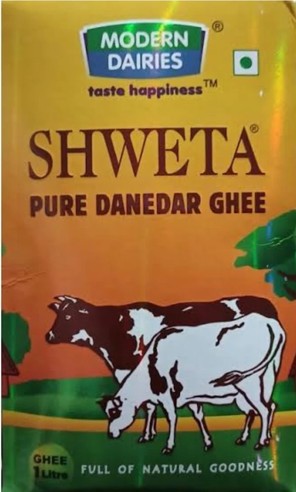 shweta pure danedar ghee 1ltr