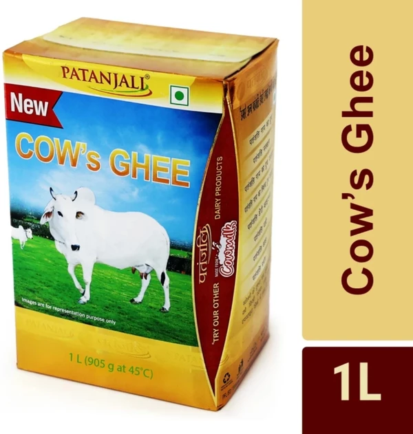 patanjali cow's ghee 1ltr