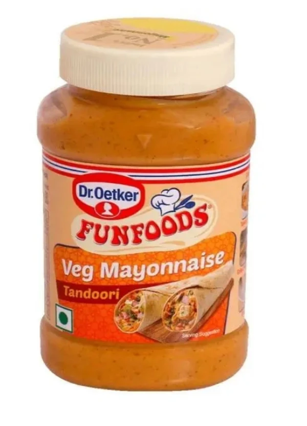 dr.oetker funfoods veg mayonnaise tandoori 245g