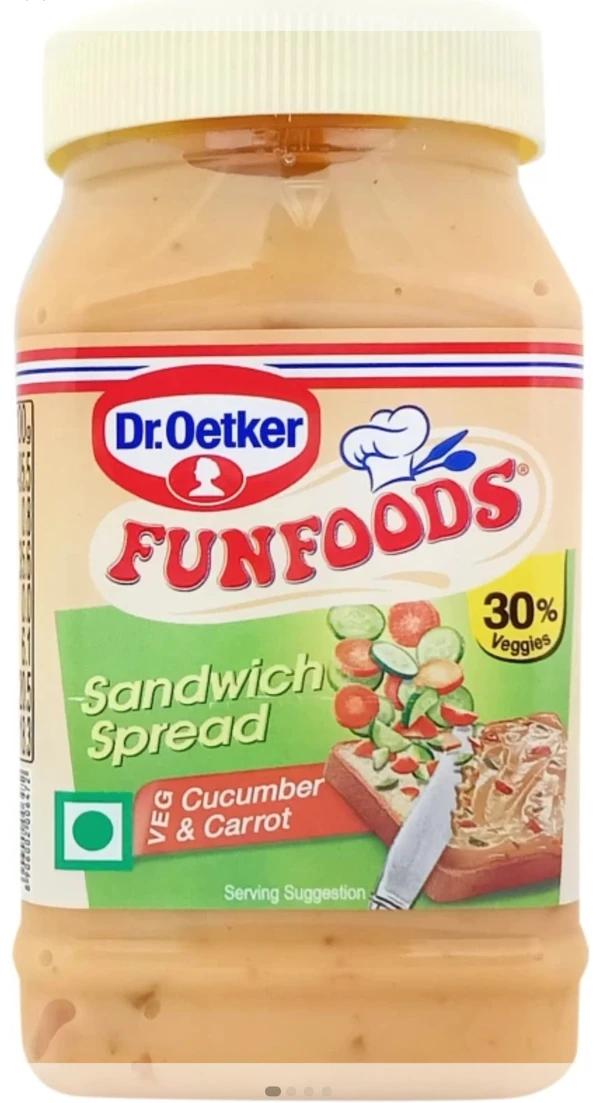 dr.oetker funfoods sandwich spread 250g