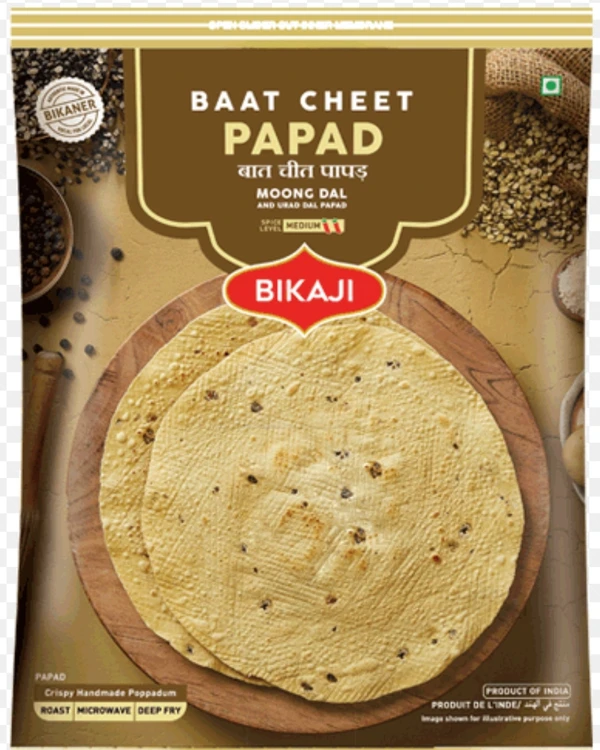 Bikaji Papad Baat Cheet 400gm