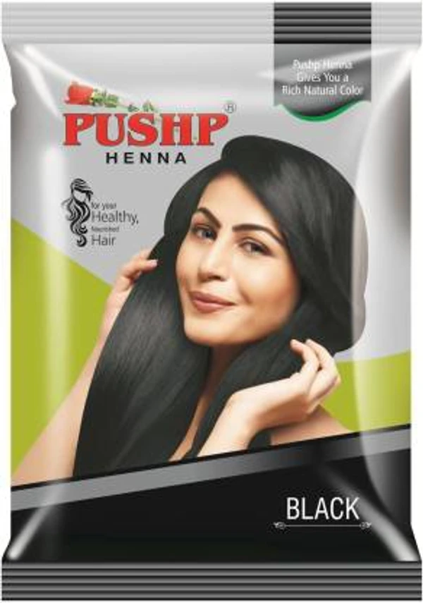 pushp henna black - 10 GM