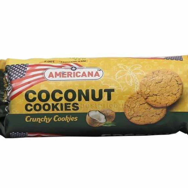 americana coconut crunchy cookies 203 g