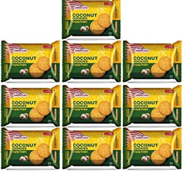 americana coconut cookies 10pack collective 750g