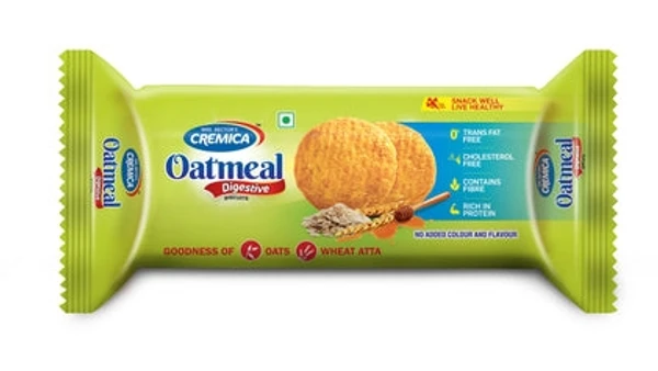 cremica oatmeal digestive biscuits 112.5g