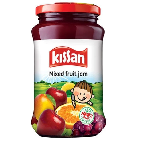 Kissan Mixed Fruit Jam Jar - 500 GM