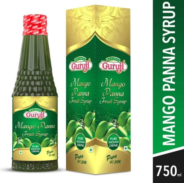 GURU JI Mango Panna Fruit - Mango, 750 ML