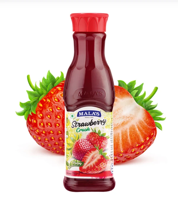 MALAS Malas Strawberry crush - Strawberry, 750 ML