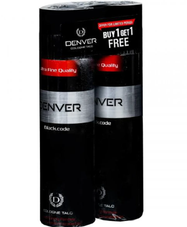 DENVER Powder BlackCode 300gm [Buy 1 Get 1 Free] - BUY 1 GET 1 FREE