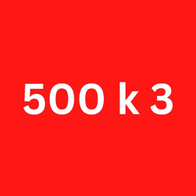 500 k 3 kurti