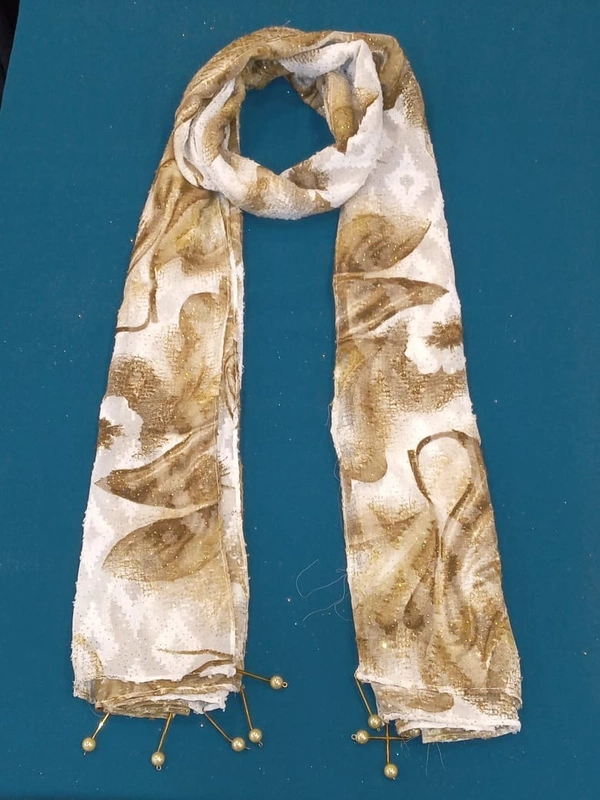 FANCY STOLE - WHITE