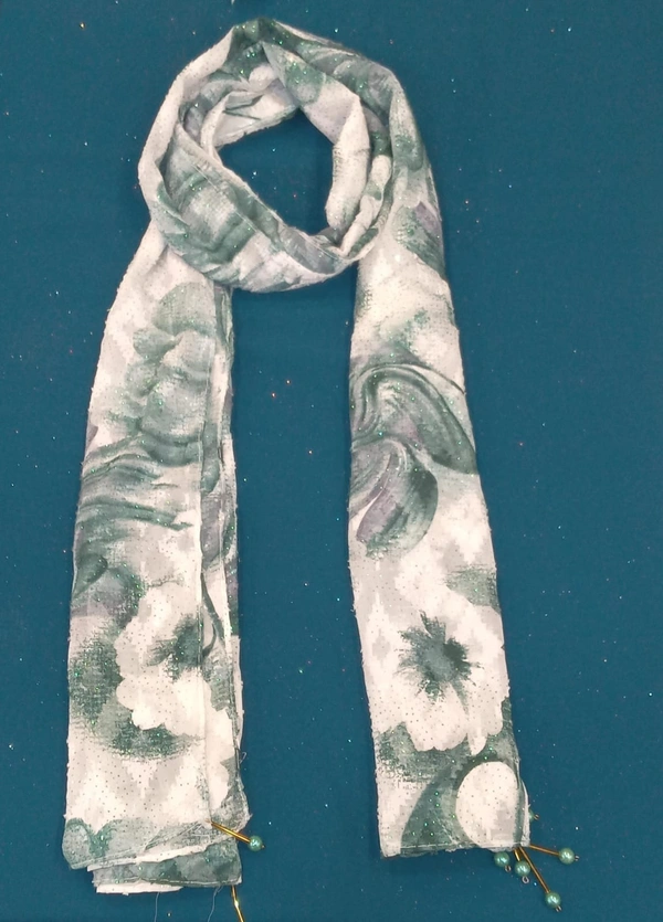FANCY STOLE - Jungle Green