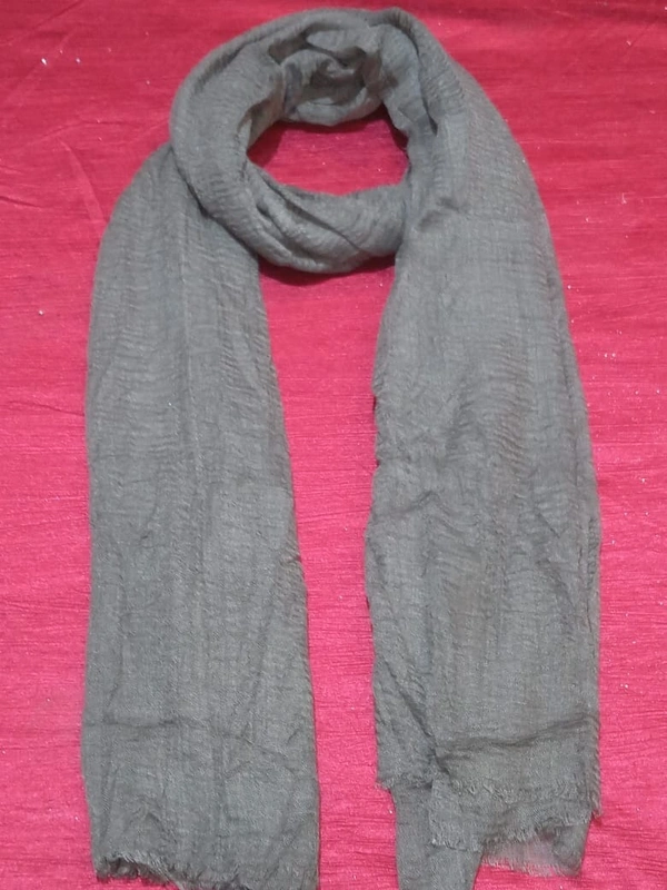 COTTON STOLE - Black